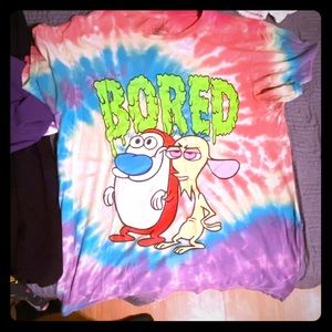 Rem and stimpy shirt